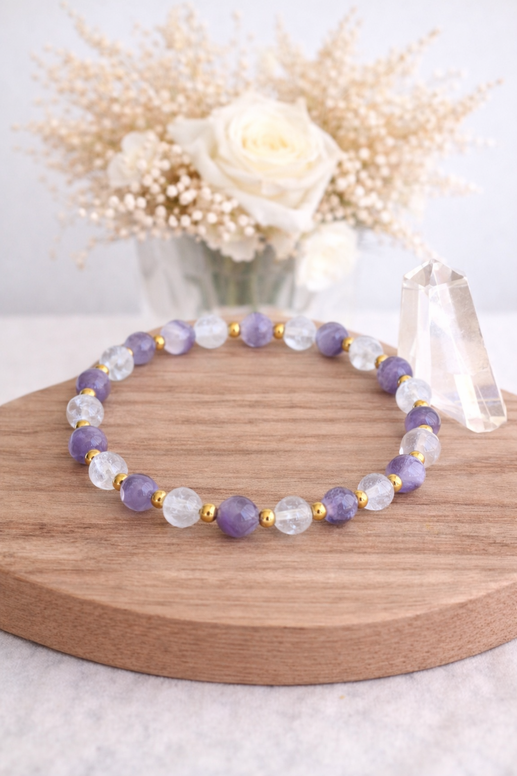 💜 Bracelet chakra coronal