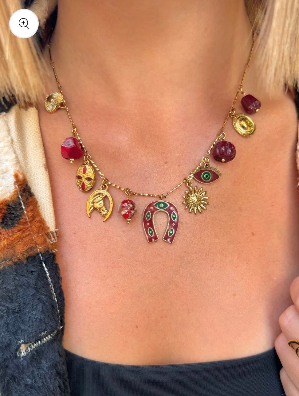 Collier petit tonnerre đź’š