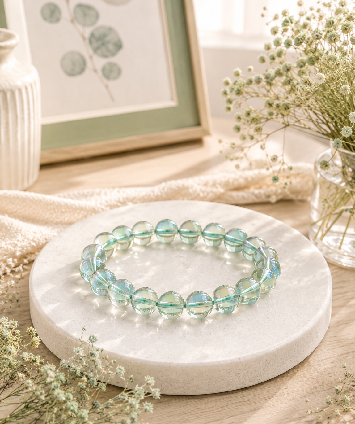 Aqua aura vert
