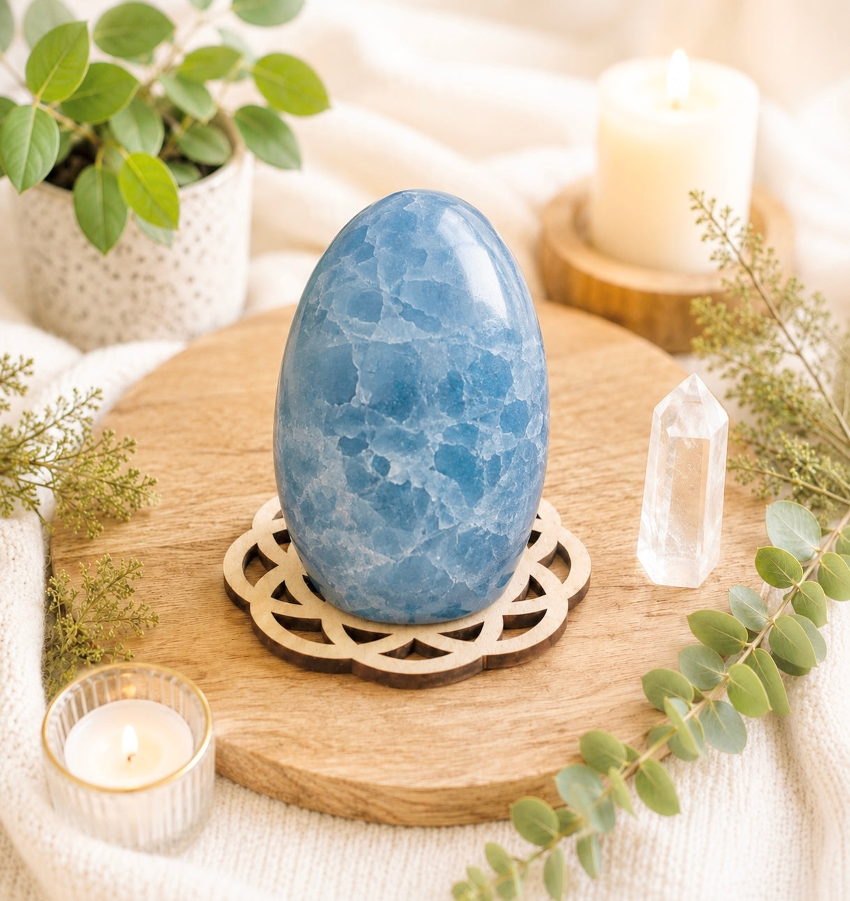 Calcite bleu + 800gr