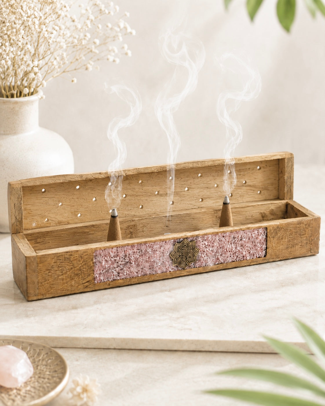Brûle encens Boîte 🌸
