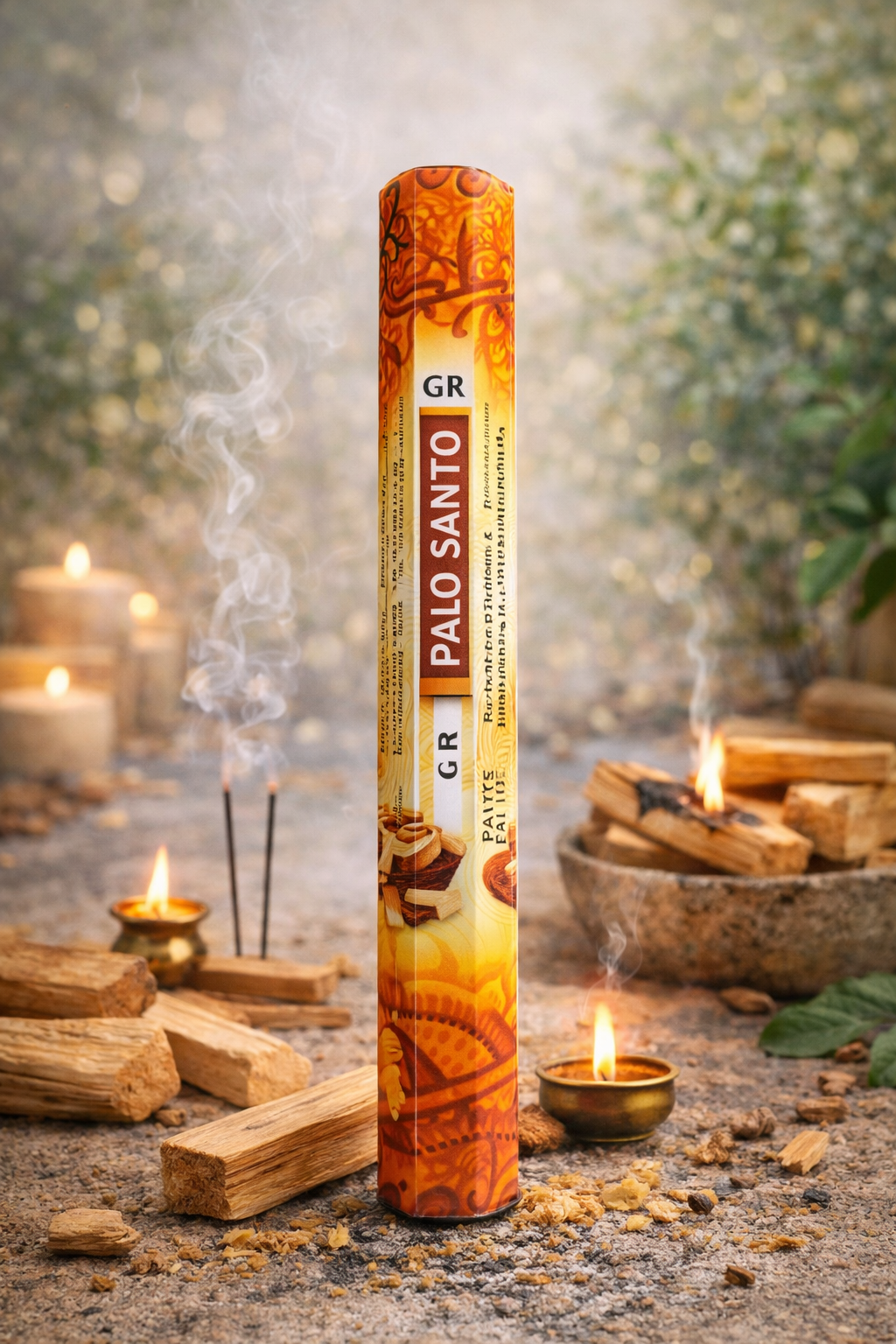 Encens Palo Santo énergie solaire et ouverture