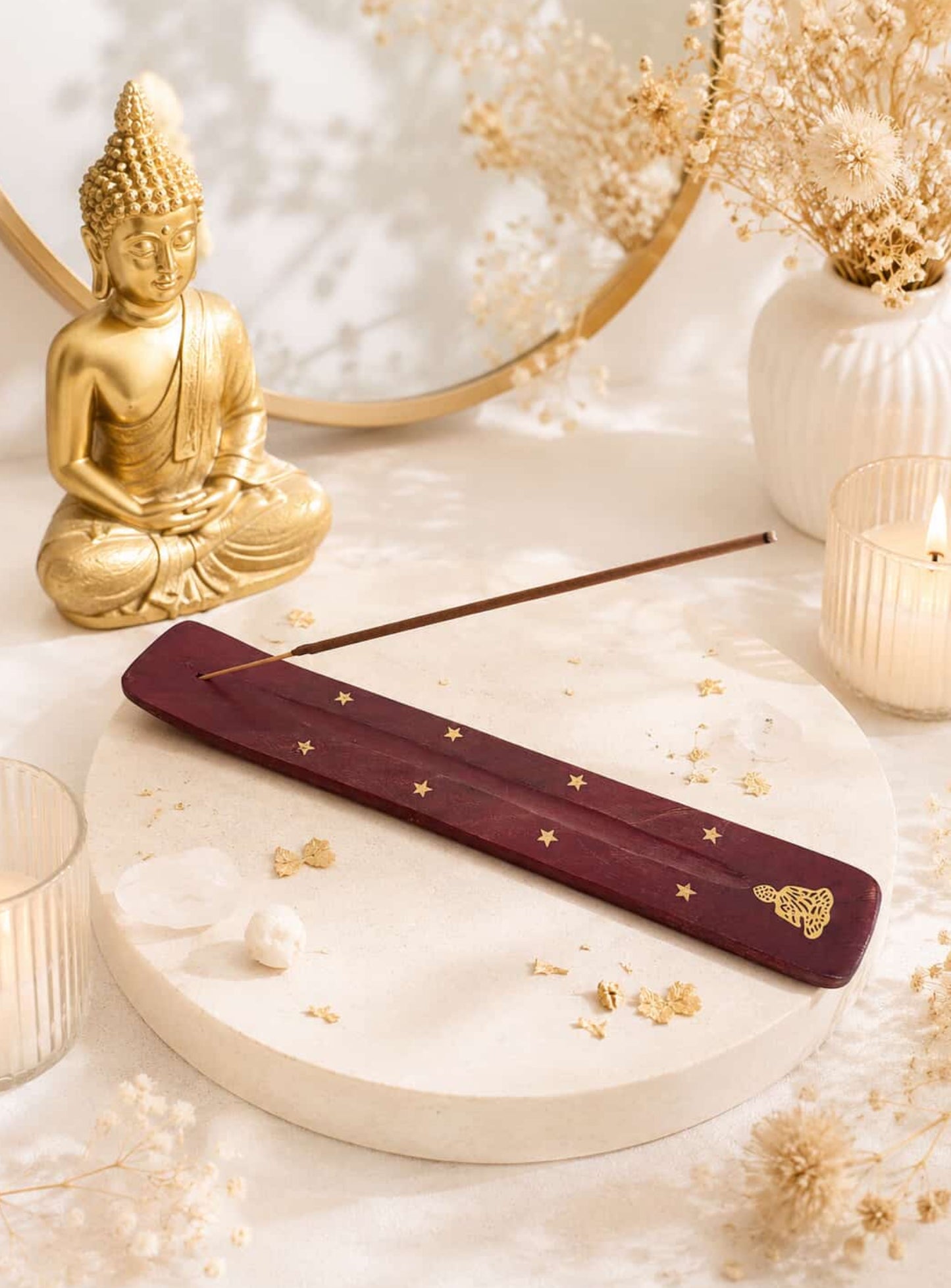 Porte encens bouddha