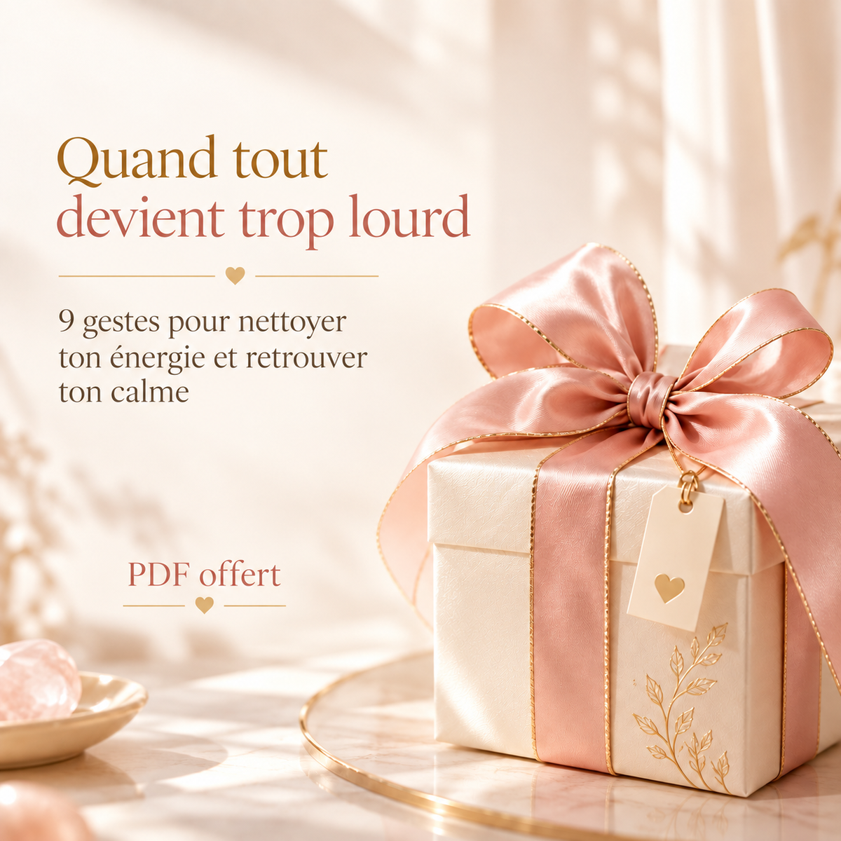 9 gestes pour nettoyer ton énergie et retrouver ton calme ✨