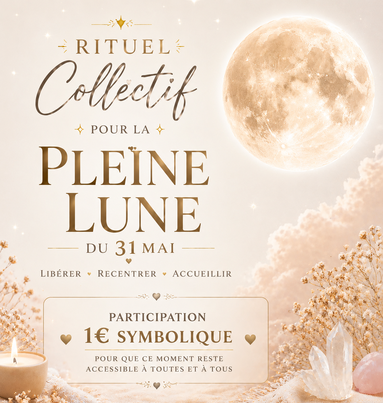 Rituel collectif de pleine lune