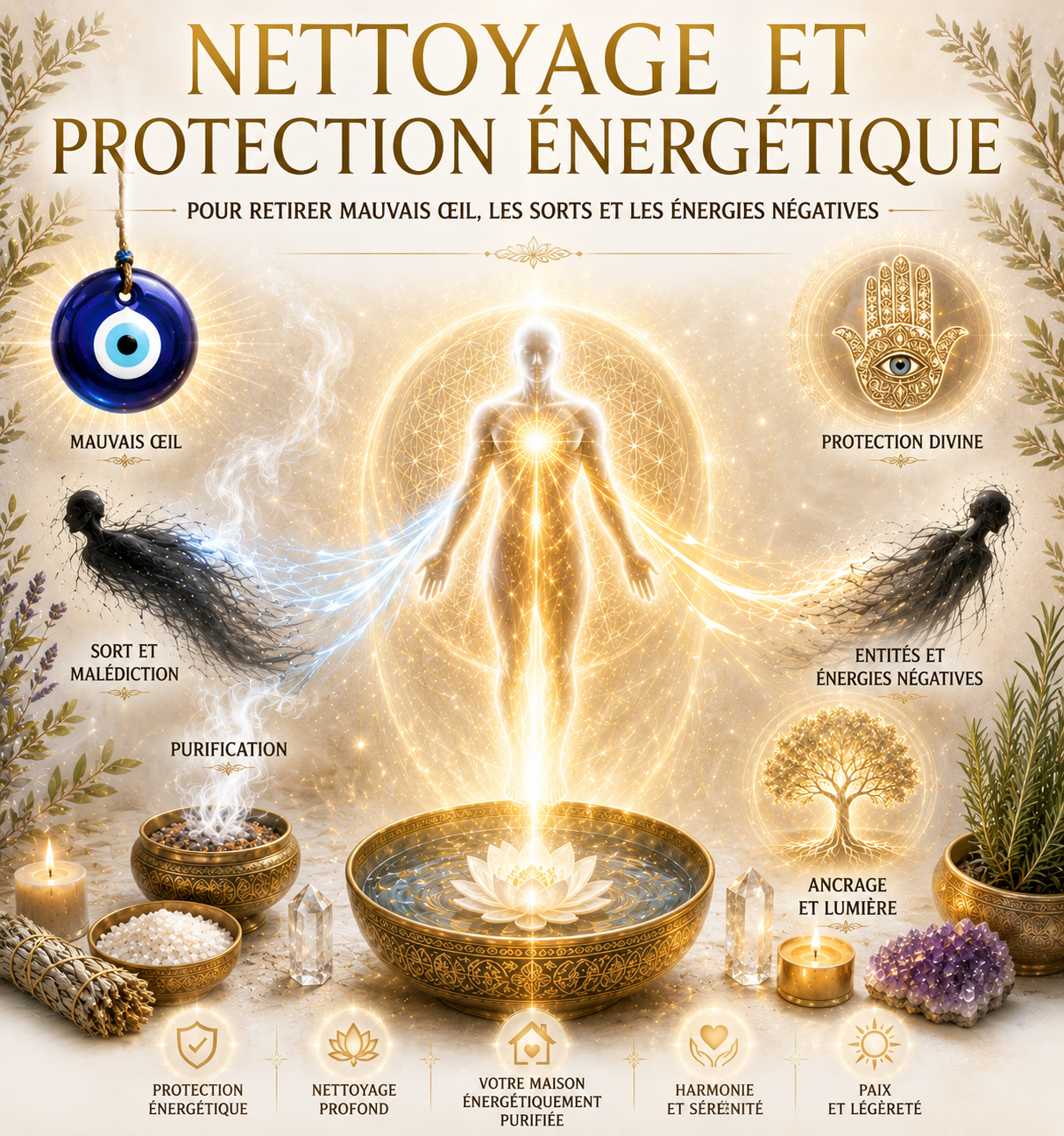 Nettoyage et protection énergétique ✨
