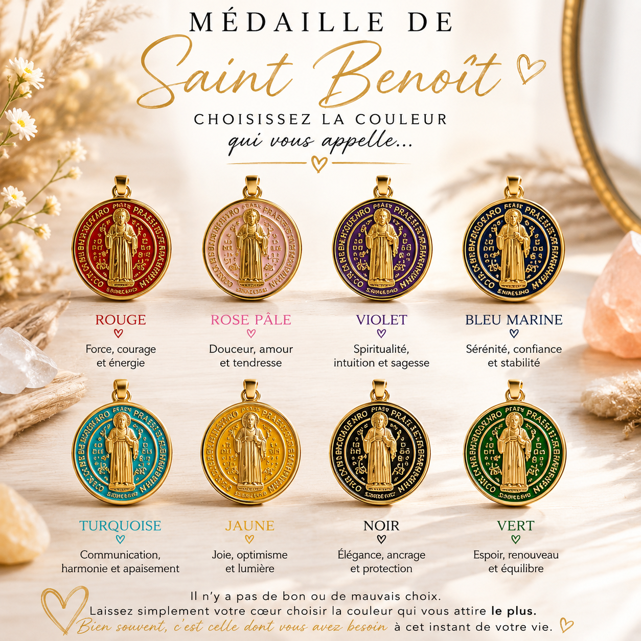 Médaille St Benoît