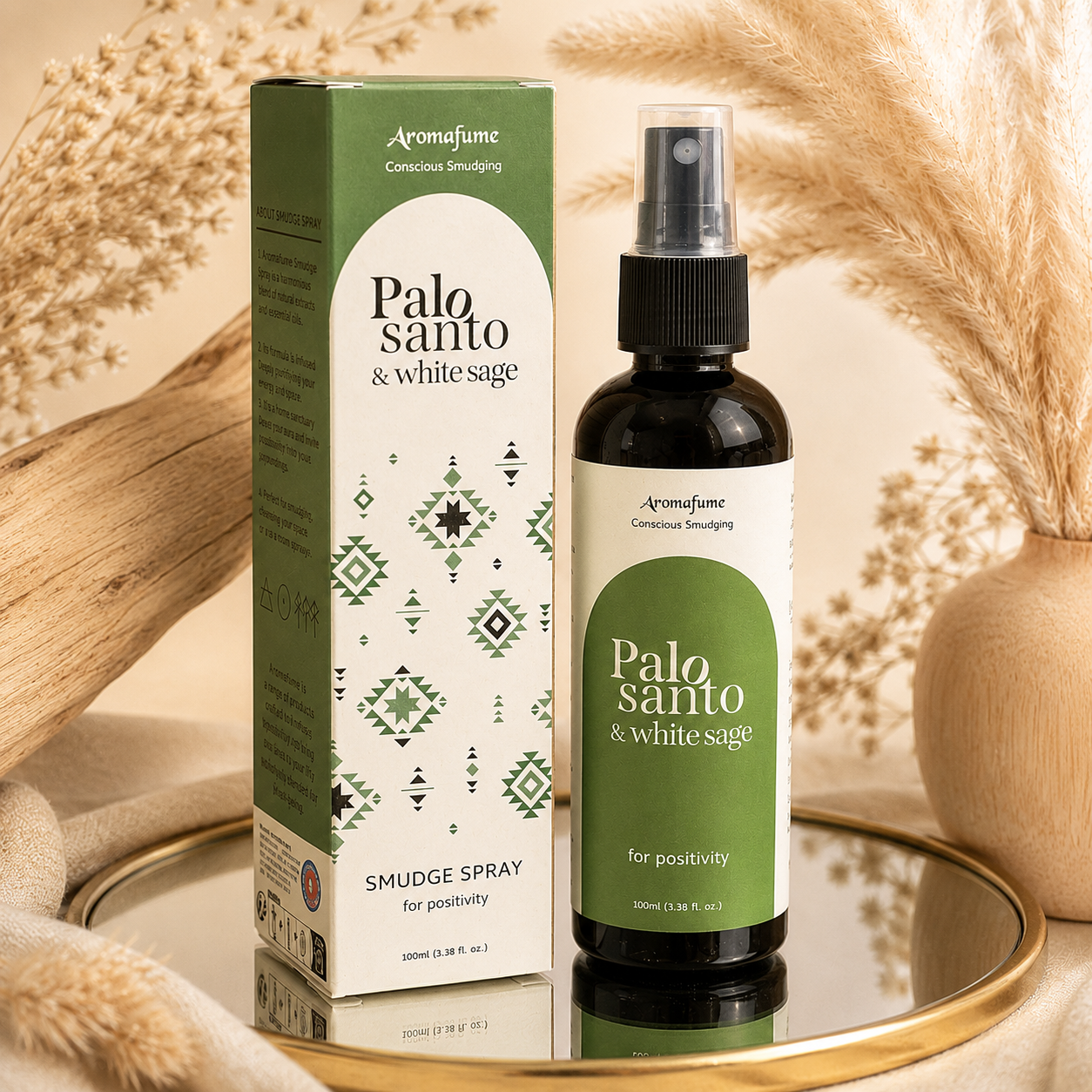 Le souffle du renouveau « spray Palo santo et sauge blanche «