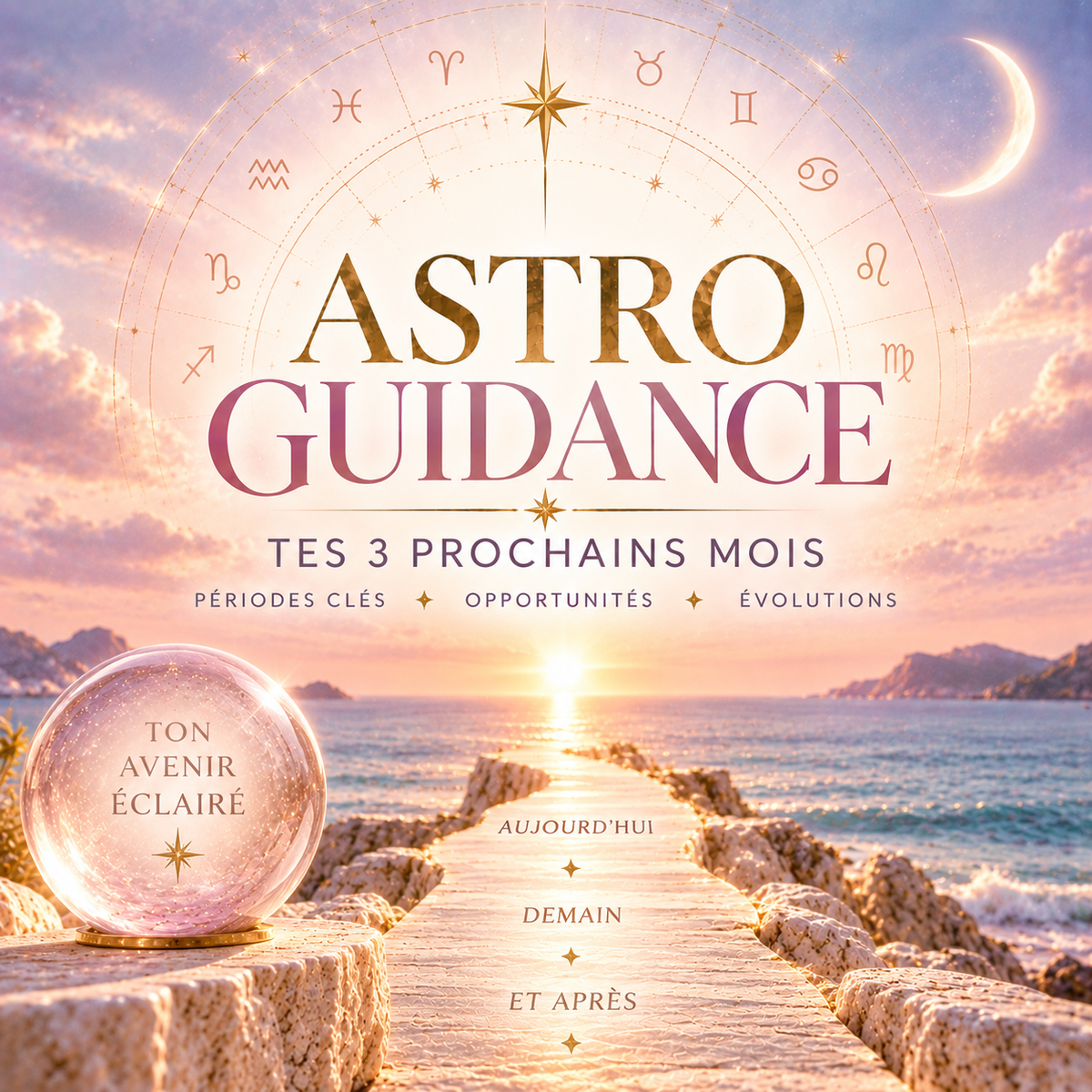 Astro Guidance ✨ Tes 3 prochains mois