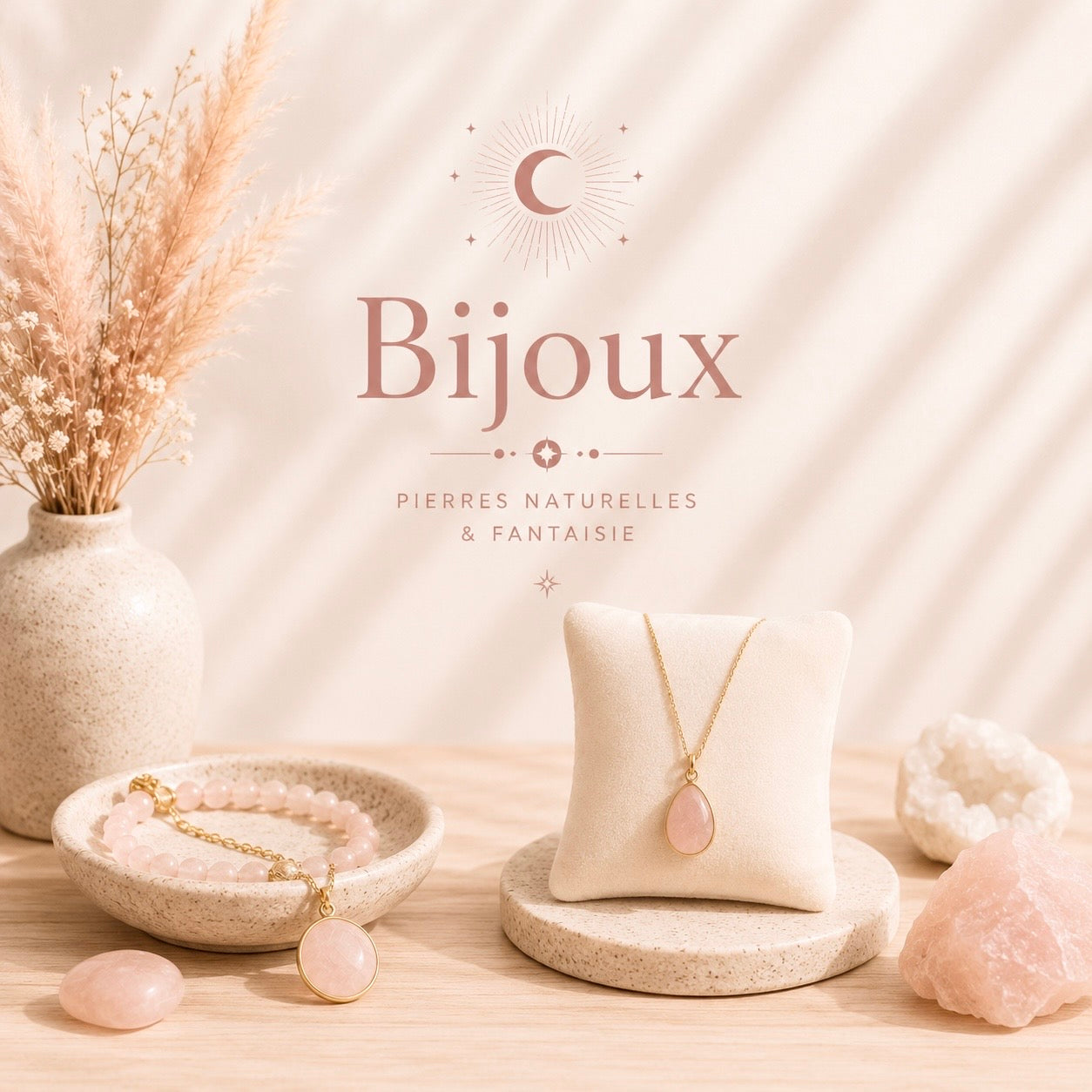 Bijoux en pierres naturelles & fantaisie