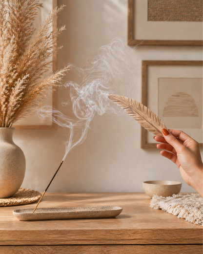 Plume en bois de Manguier