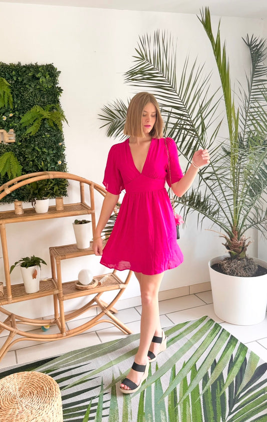 Robe Georgia fushia 🇺🇸💕