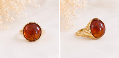Bague Ambre