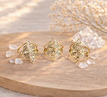 Bague noeud de sorcière
