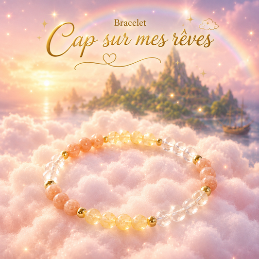 Bracelet Cap sur mes rêves ☁️