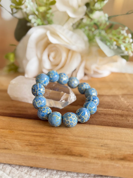 Bracelet en céramique 🩵