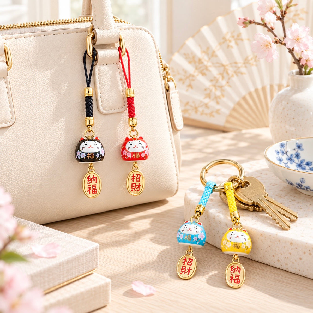 Grigri japonais du bonheur et de la prospérité