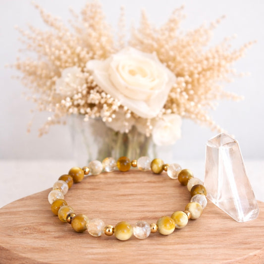 💛 Bracelet Plexus solaire