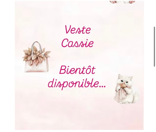 Veste cassie Noir