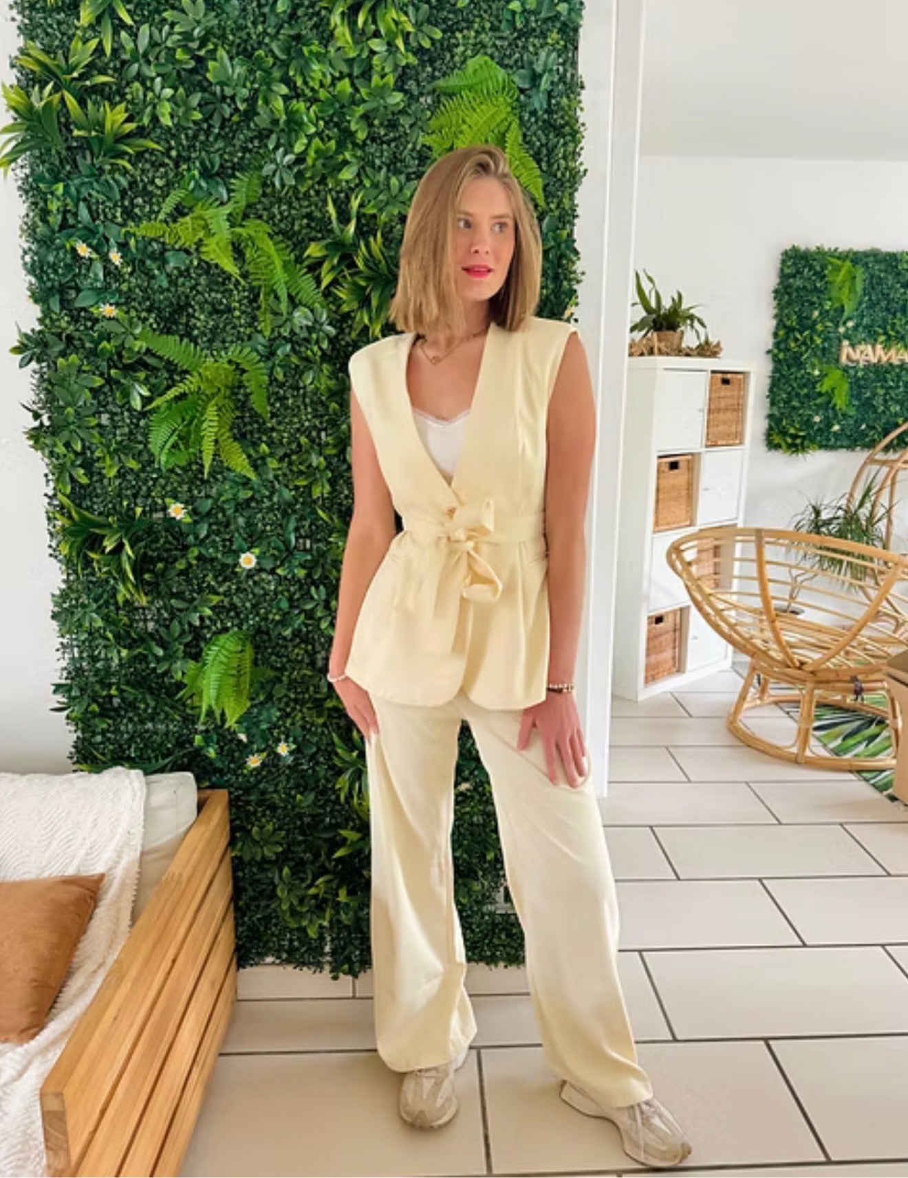 Haut blazer French riviera