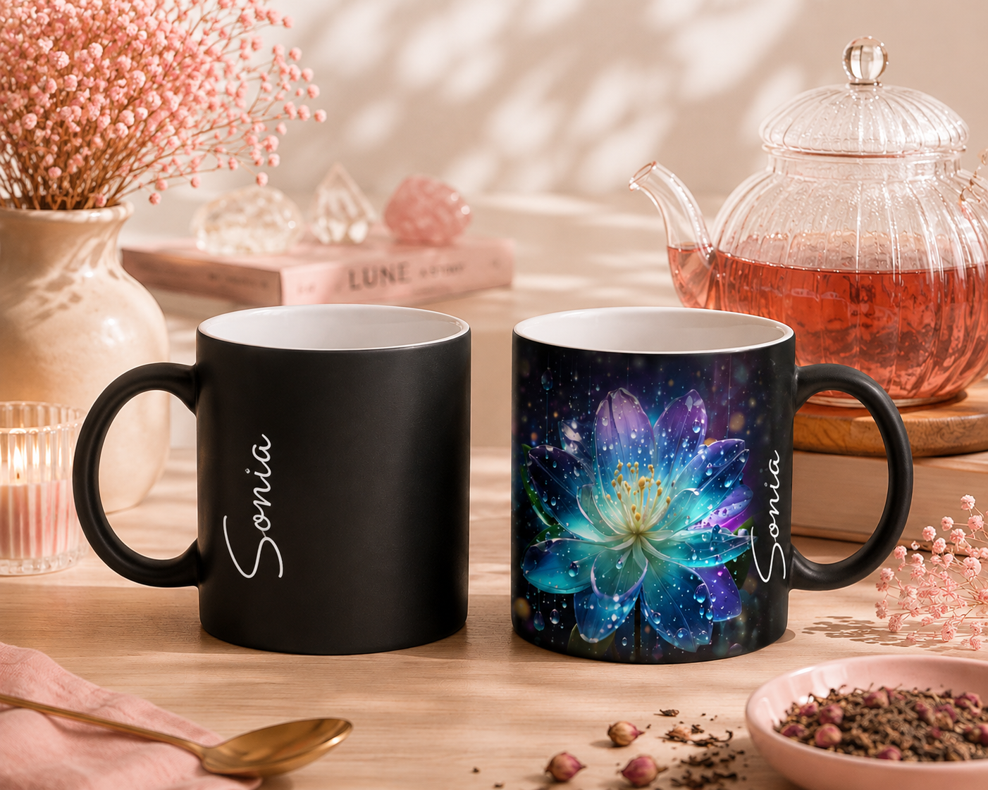 Tasse porte bonheur 🪷