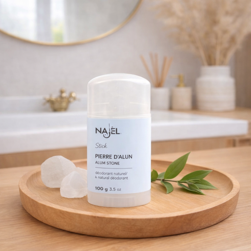 Déodorant naturelle en pierre D’Alun