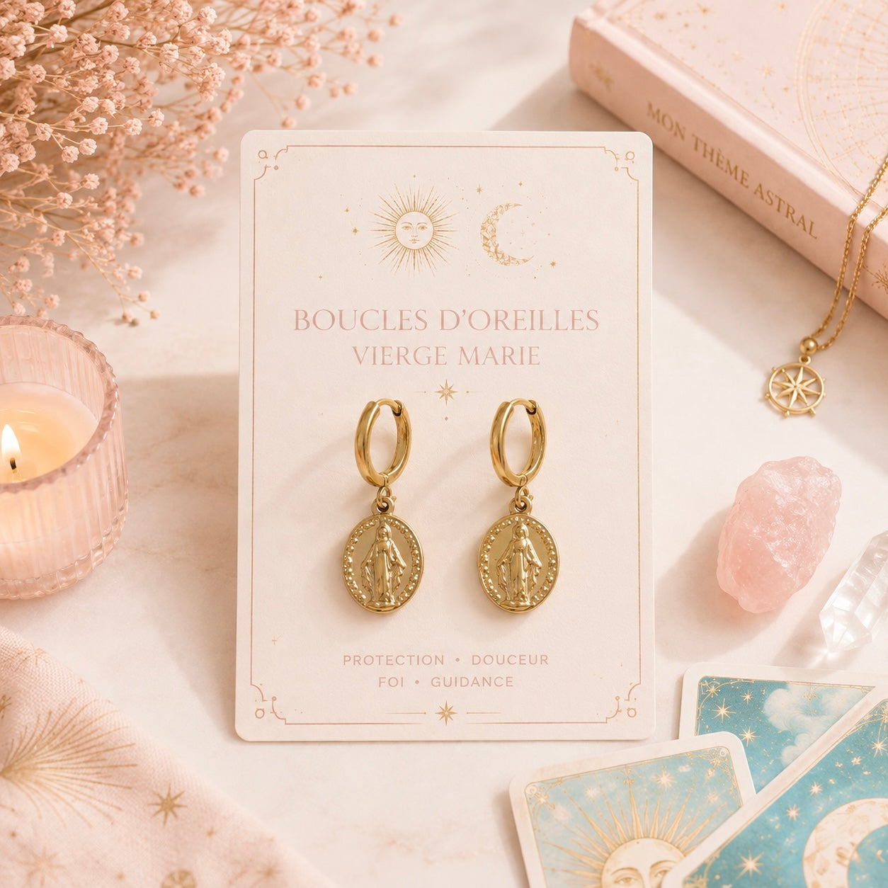 Boucles Vierge Marie 💕