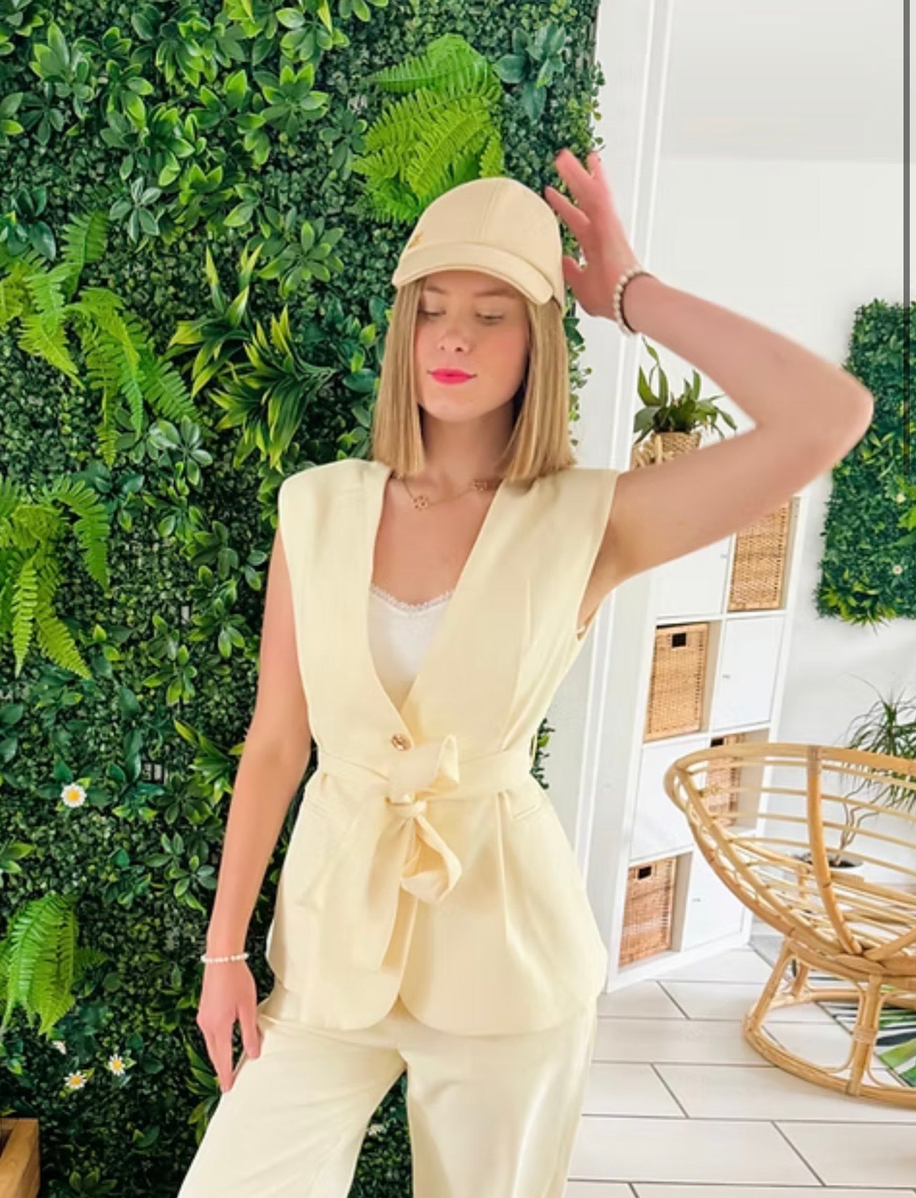 Haut blazer French riviera
