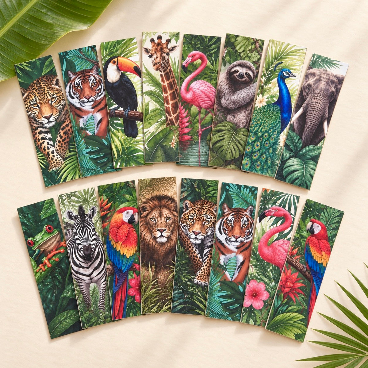 Marque page animal totem 💚