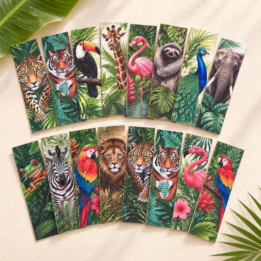 Marque page animal totem 💚