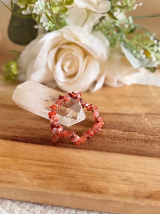 Bracelet en Cornaline