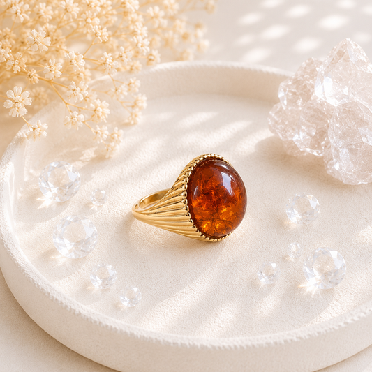 Bague Ambre