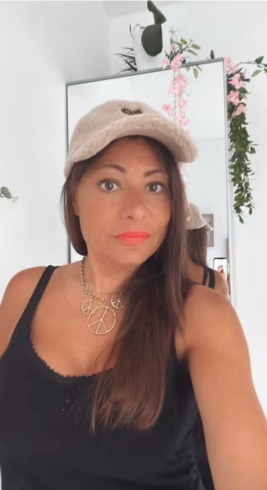 Casquette Polaire beige