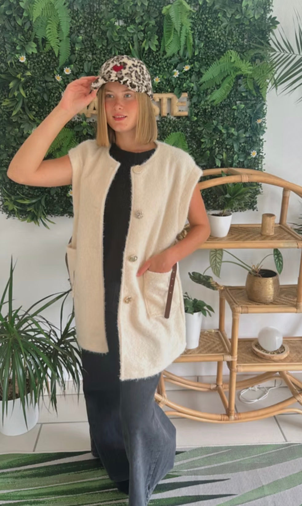 Gilet Florence Écru