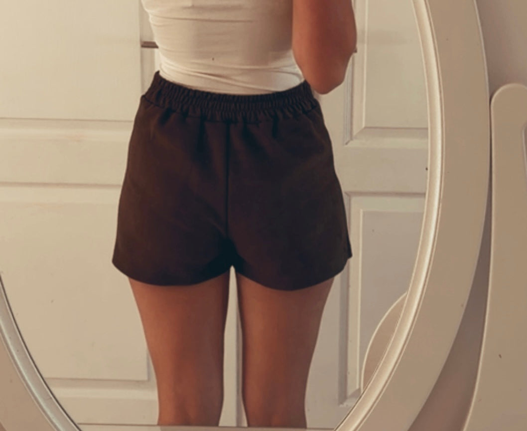 Jupe Short Sydney marron