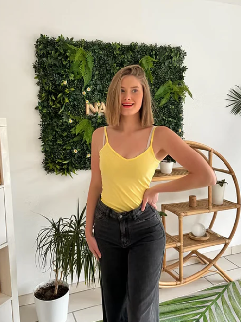 Débardeur Milan jaune