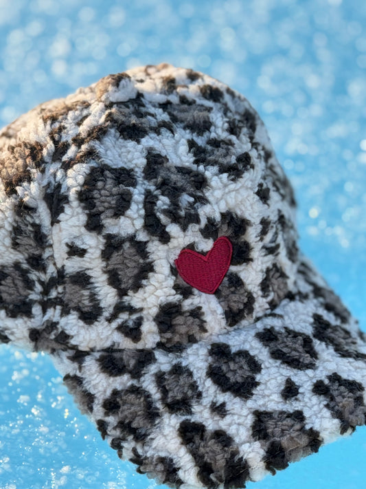 Casquette polaire Léopard