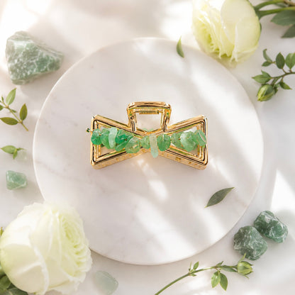 Pince aventurine verte 💚