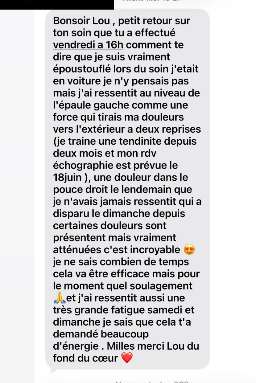 Soin énergétique