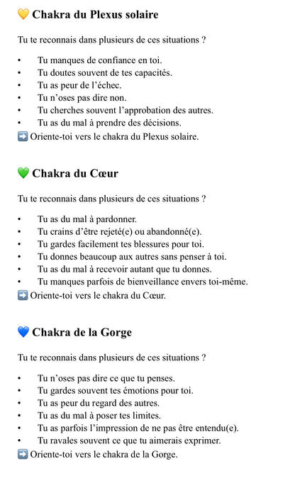 Coffret Chakra Sacré
