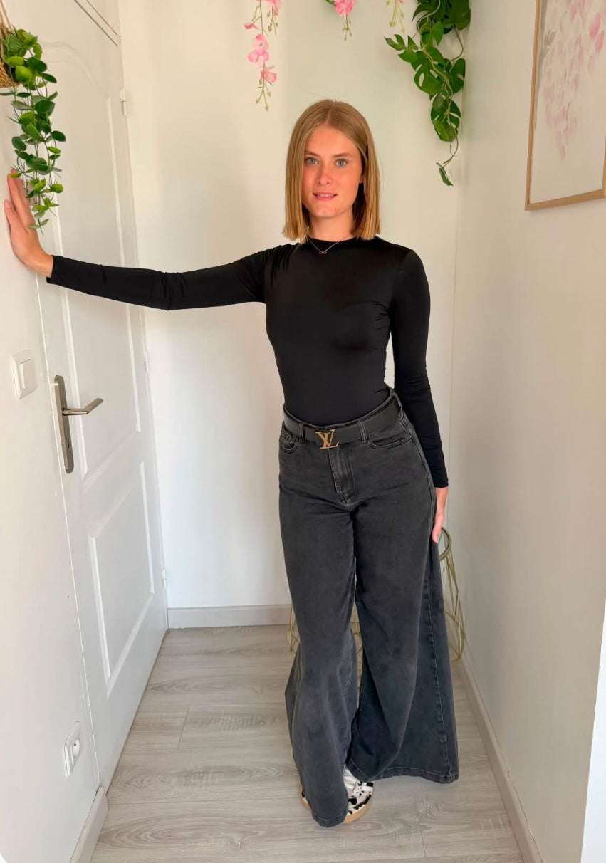 Body lycra noir