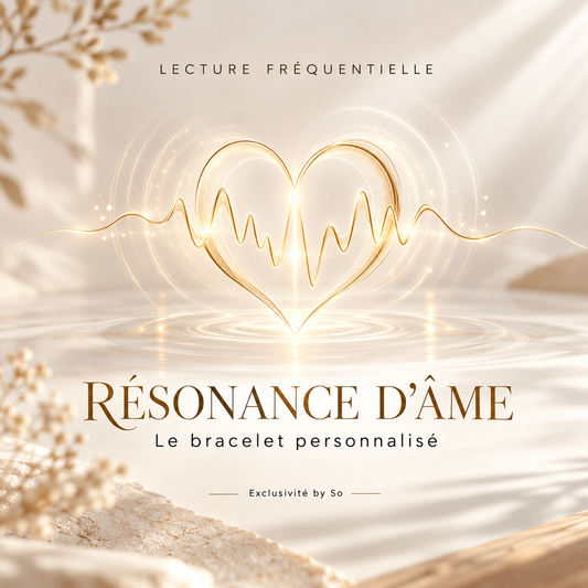 Résonance d’âme ✨ Braceket personnalisé en lecture Fréquentielle
