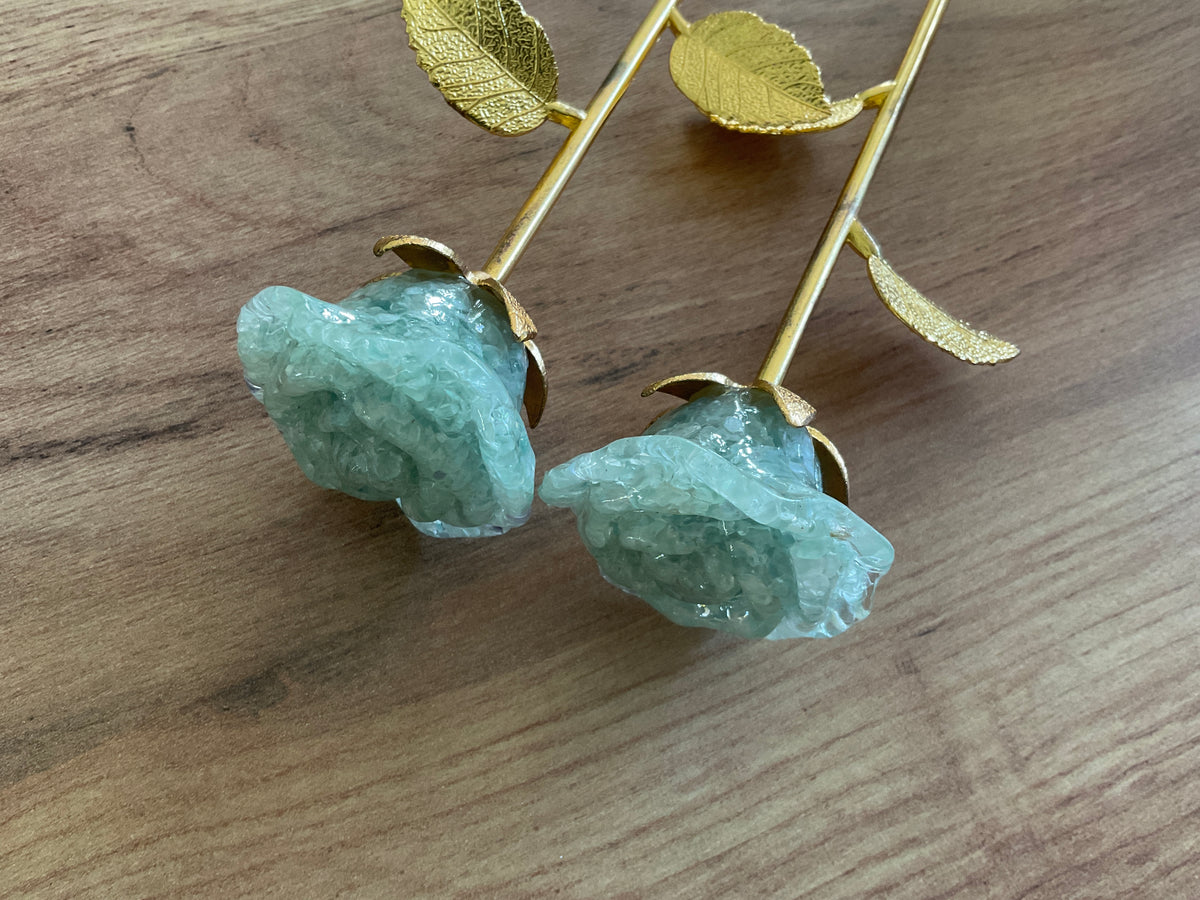 Rose en citrine 🌹
