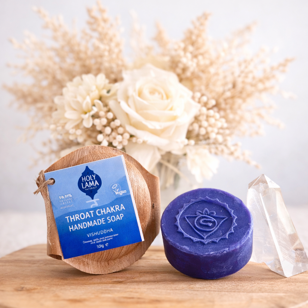 🩵 Savon chakra de la gorge