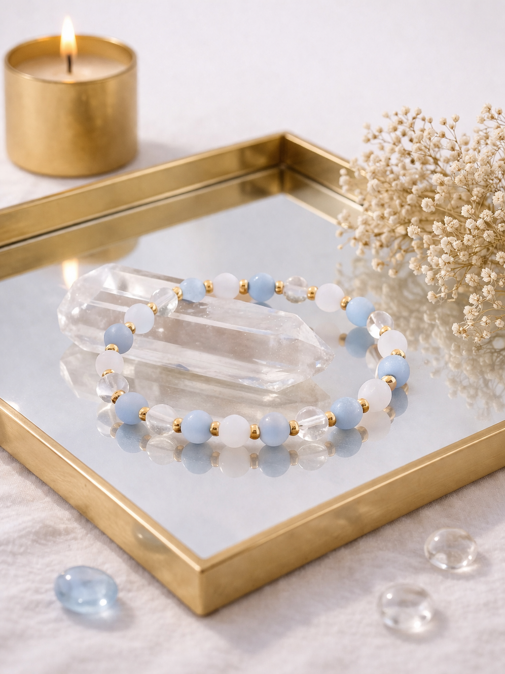Bracelet : «  Murmure de l’âme »