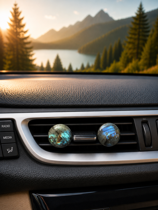 Bijoux de voiture en Labradorite 🩶