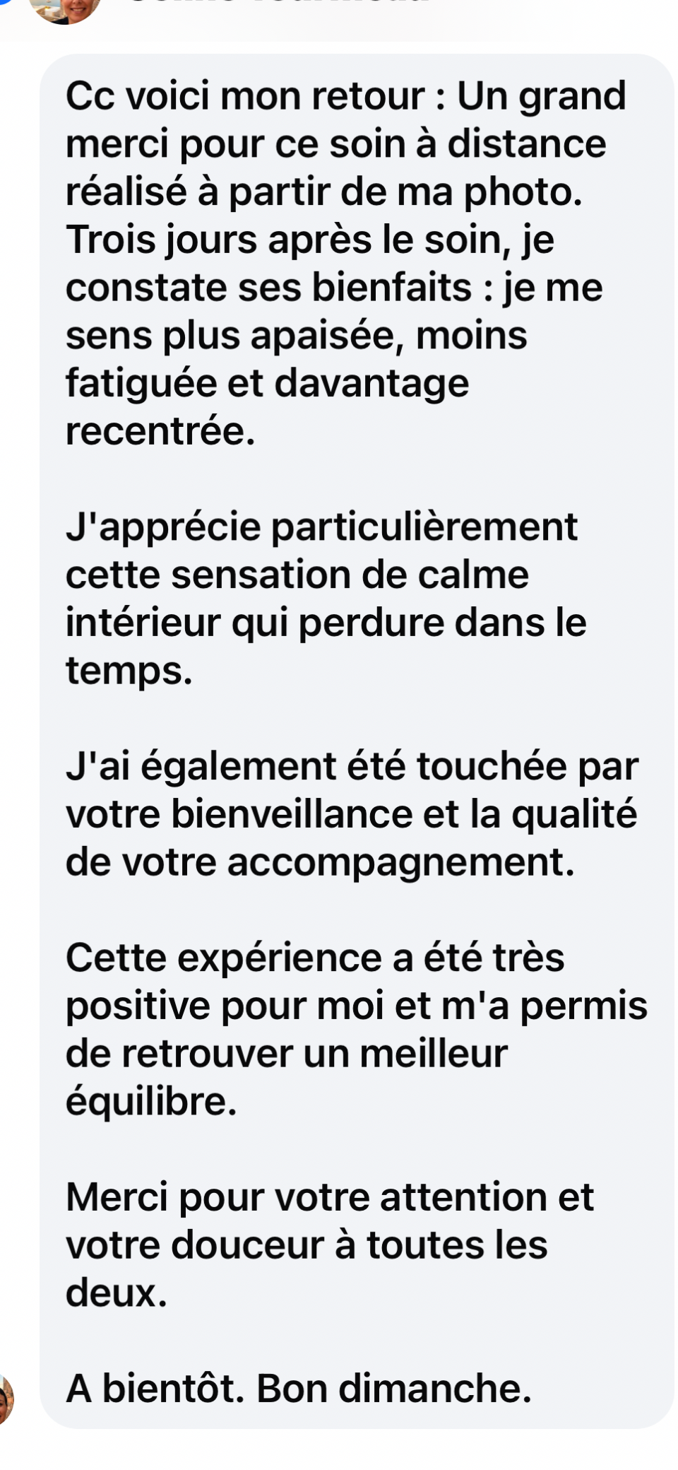 Soin énergétique