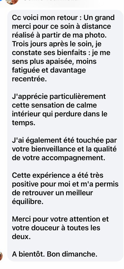 Soin énergétique