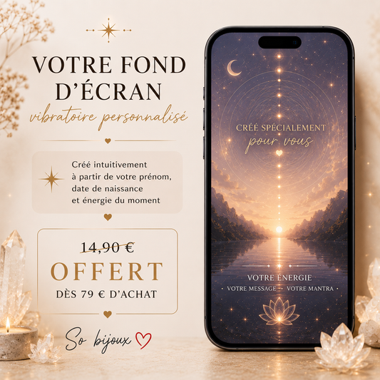 🎁 Offert pour 79 euros d’achat. Fond d’écran créé intuitivement pour vous ✨