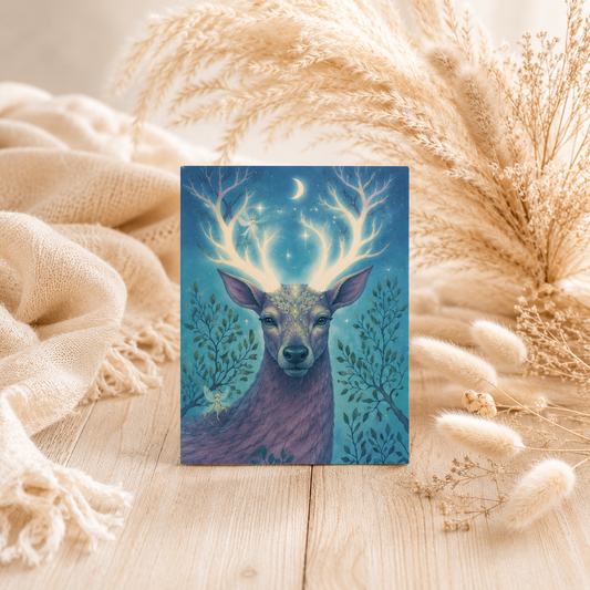 Bloc notes cerf